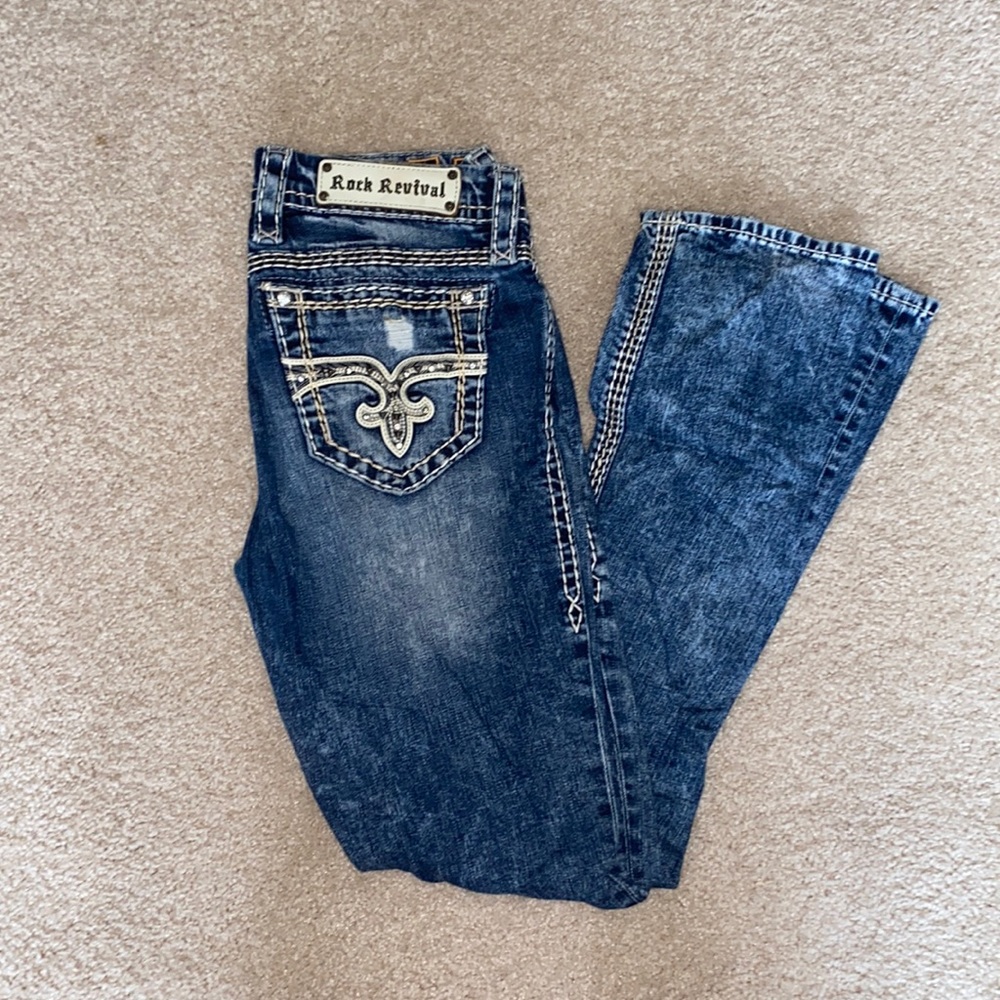 Rock Revival Flash Cuff Straight